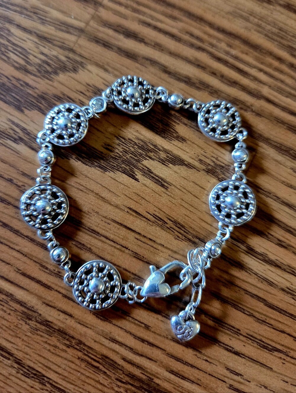 💐BRIGHTON "Illumina" Crystal And Silver Petite Link Bracelet SWEET AND SPARKLY! - Picture 6 of 8